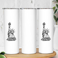 Justice For Alex Pretti Skinny Tumbler Statue Of Liberty Support Gift