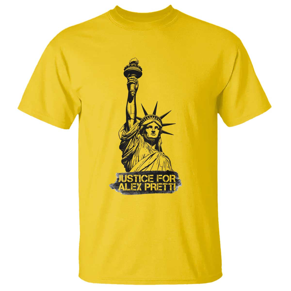 Justice For Alex Pretti T Shirt Statue Of Liberty Support Gift