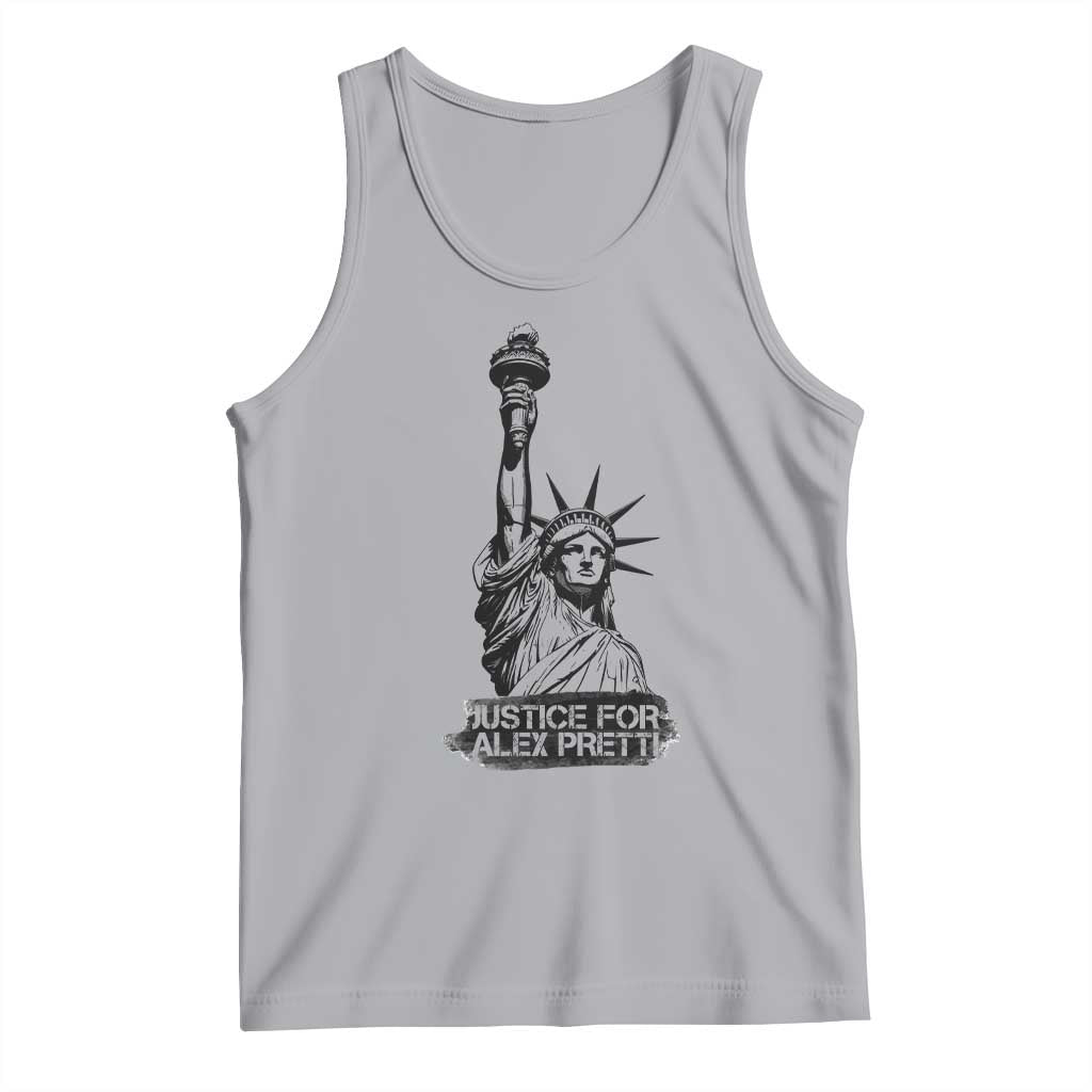 Justice For Alex Pretti Tank Top Statue Of Liberty Support Gift
