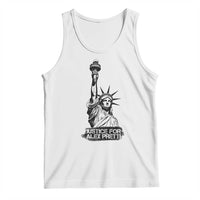 Justice For Alex Pretti Tank Top Statue Of Liberty Support Gift