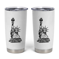 Justice For Alex Pretti Tumbler Cup Statue Of Liberty Support Gift