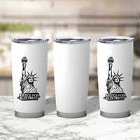 Justice For Alex Pretti Tumbler Cup Statue Of Liberty Support Gift