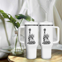Justice For Alex Pretti Tumbler With Handle Statue Of Liberty Support Gift