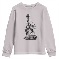 Justice For Alex Pretti Youth Sweatshirt Statue Of Liberty Support Gift
