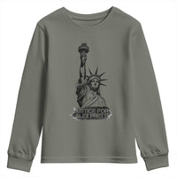 Justice For Alex Pretti Youth Sweatshirt Statue Of Liberty Support Gift
