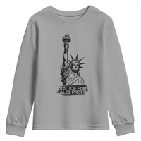 Justice For Alex Pretti Youth Sweatshirt Statue Of Liberty Support Gift