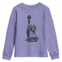 Justice For Alex Pretti Youth Sweatshirt Statue Of Liberty Support Gift