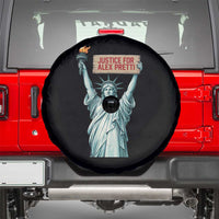 Statue Of Liberty Justice For Alex Pretti Tribute Gift Spare Tire Cover