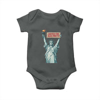 Statue Of Liberty Justice For Alex Pretti Tribute Gift Baby Onesie