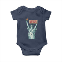 Statue Of Liberty Justice For Alex Pretti Tribute Gift Baby Onesie