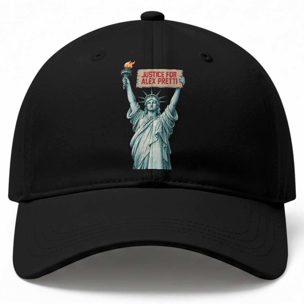 Statue Of Liberty Justice For Alex Pretti Tribute Gift Baseball Cap