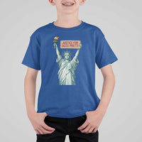 Statue Of Liberty Justice For Alex Pretti Tribute Gift T Shirt For Kid