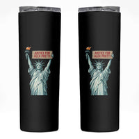 Statue Of Liberty Justice For Alex Pretti Tribute Gift Skinny Tumbler