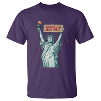 Statue Of Liberty Justice For Alex Pretti Tribute Gift T Shirt
