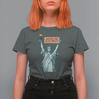 Statue Of Liberty Justice For Alex Pretti Tribute Gift T Shirt For Women