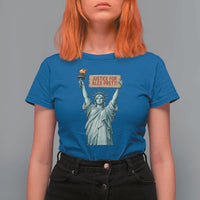 Statue Of Liberty Justice For Alex Pretti Tribute Gift T Shirt For Women