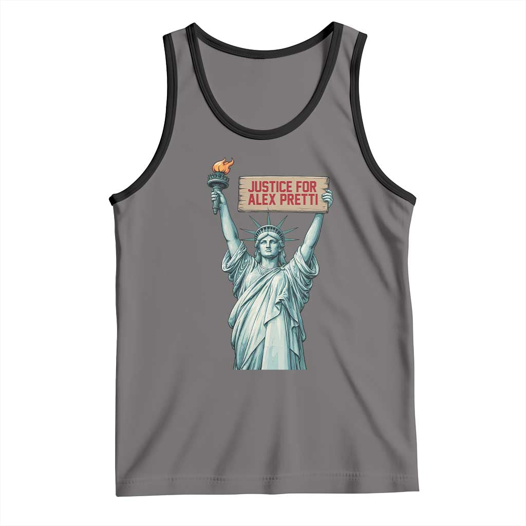 Statue Of Liberty Justice For Alex Pretti Tribute Gift Tank Top