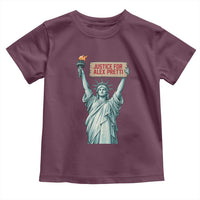 Statue Of Liberty Justice For Alex Pretti Tribute Gift Toddler T Shirt