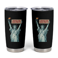 Statue Of Liberty Justice For Alex Pretti Tribute Gift Tumbler Cup