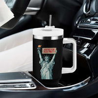 Statue Of Liberty Justice For Alex Pretti Tribute Gift Tumbler With Handle