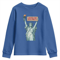 Statue Of Liberty Justice For Alex Pretti Tribute Gift Youth Sweatshirt