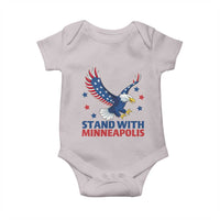 Stand With Minneapolis Baby Onesie American Eagle Protest Gift