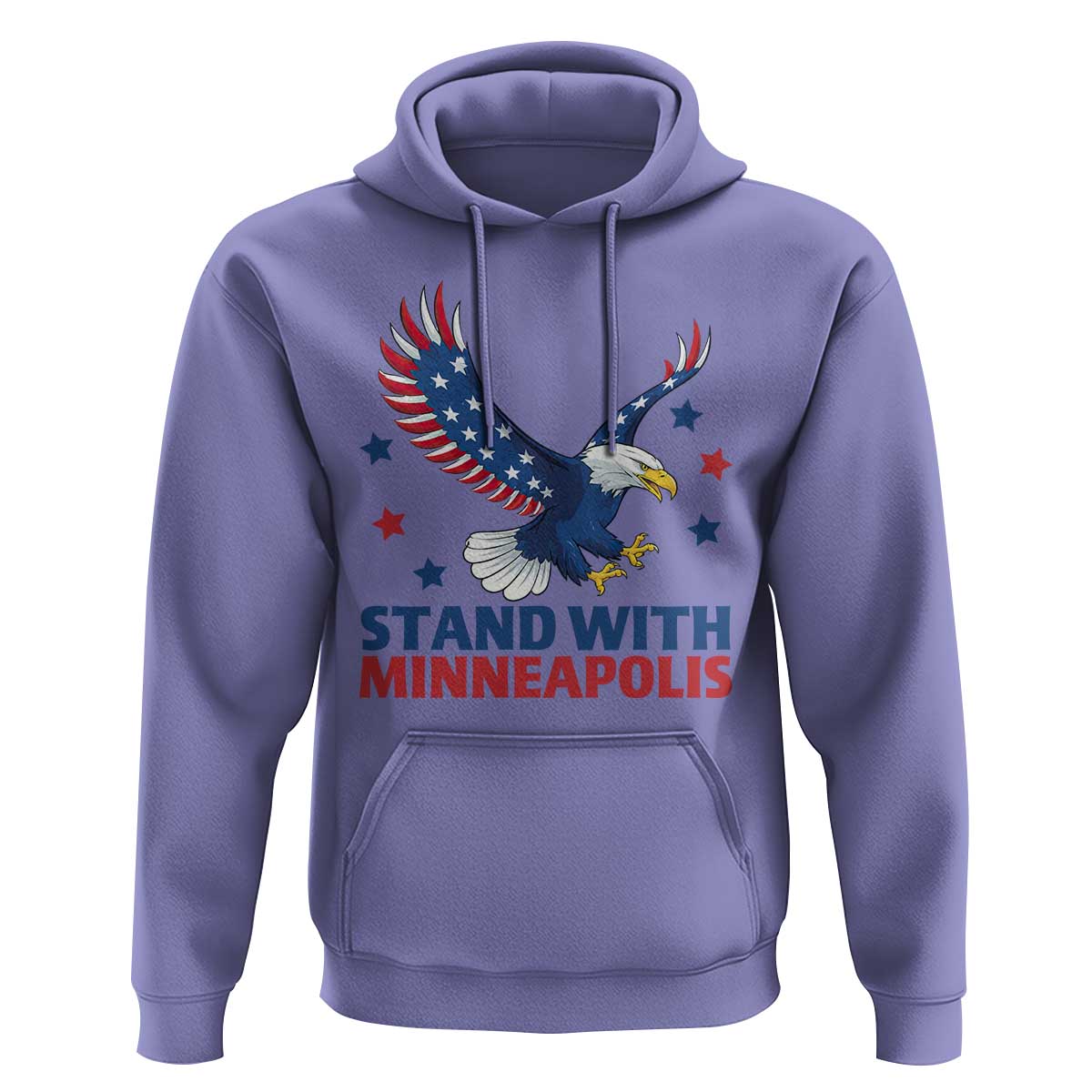 Stand With Minneapolis Hoodie American Eagle Protest Gift