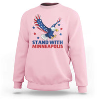 Stand With Minneapolis Sweatshirt American Eagle Protest Gift