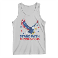 Stand With Minneapolis Tank Top American Eagle Protest Gift