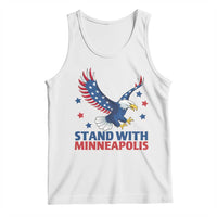 Stand With Minneapolis Tank Top American Eagle Protest Gift