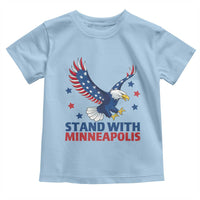 Stand With Minneapolis Toddler T Shirt American Eagle Protest Gift