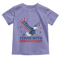 Stand With Minneapolis Toddler T Shirt American Eagle Protest Gift