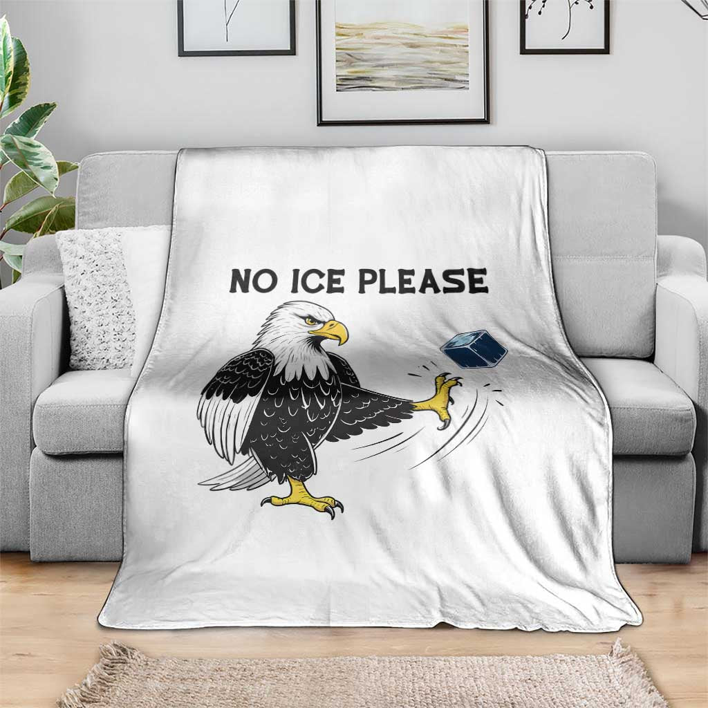 American Eagle No Ice Please Throw Blanket Minneapolis Support Gift