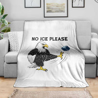 American Eagle No Ice Please Throw Blanket Minneapolis Support Gift