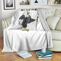 American Eagle No Ice Please Throw Blanket Minneapolis Support Gift