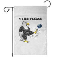 American Eagle No Ice Please Garden Flag Minneapolis Support Gift