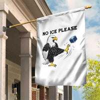 American Eagle No Ice Please Garden Flag Minneapolis Support Gift