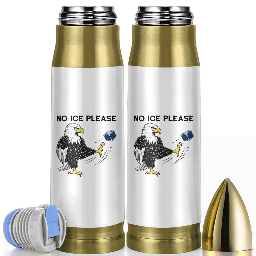 American Eagle No Ice Please Bullet Tumbler Minneapolis Support Gift