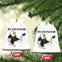American Eagle No Ice Please Ceramic Ornament Minneapolis Support Gift