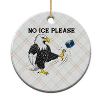 American Eagle No Ice Please Ceramic Ornament Minneapolis Support Gift