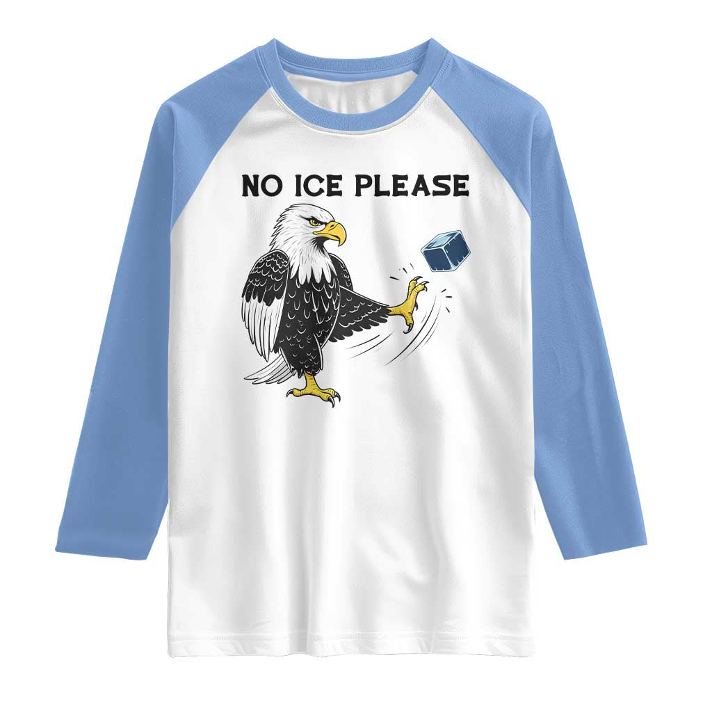 American Eagle No Ice Please Raglan Shirt Minneapolis Support Gift