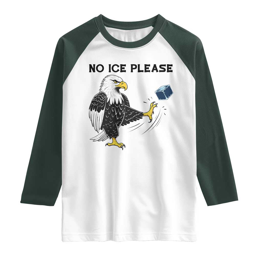 American Eagle No Ice Please Raglan Shirt Minneapolis Support Gift