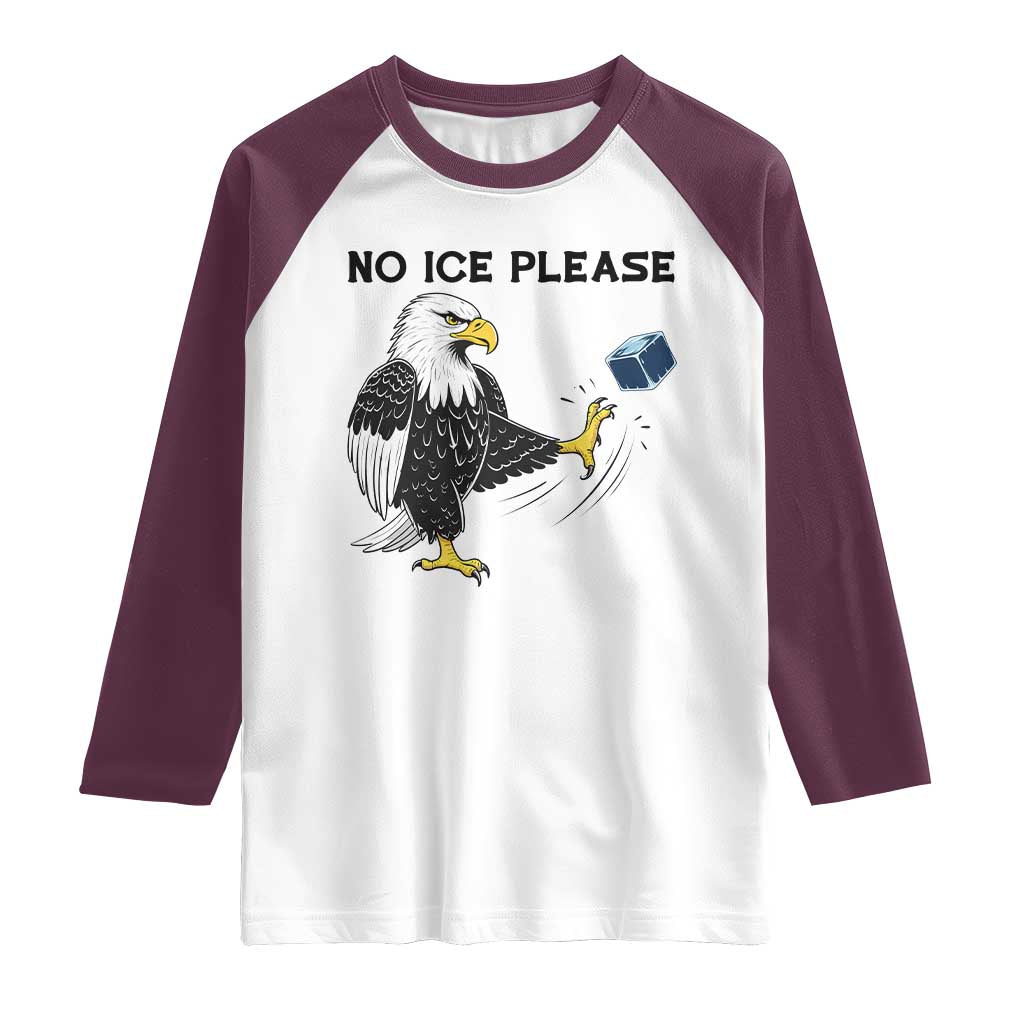 American Eagle No Ice Please Raglan Shirt Minneapolis Support Gift