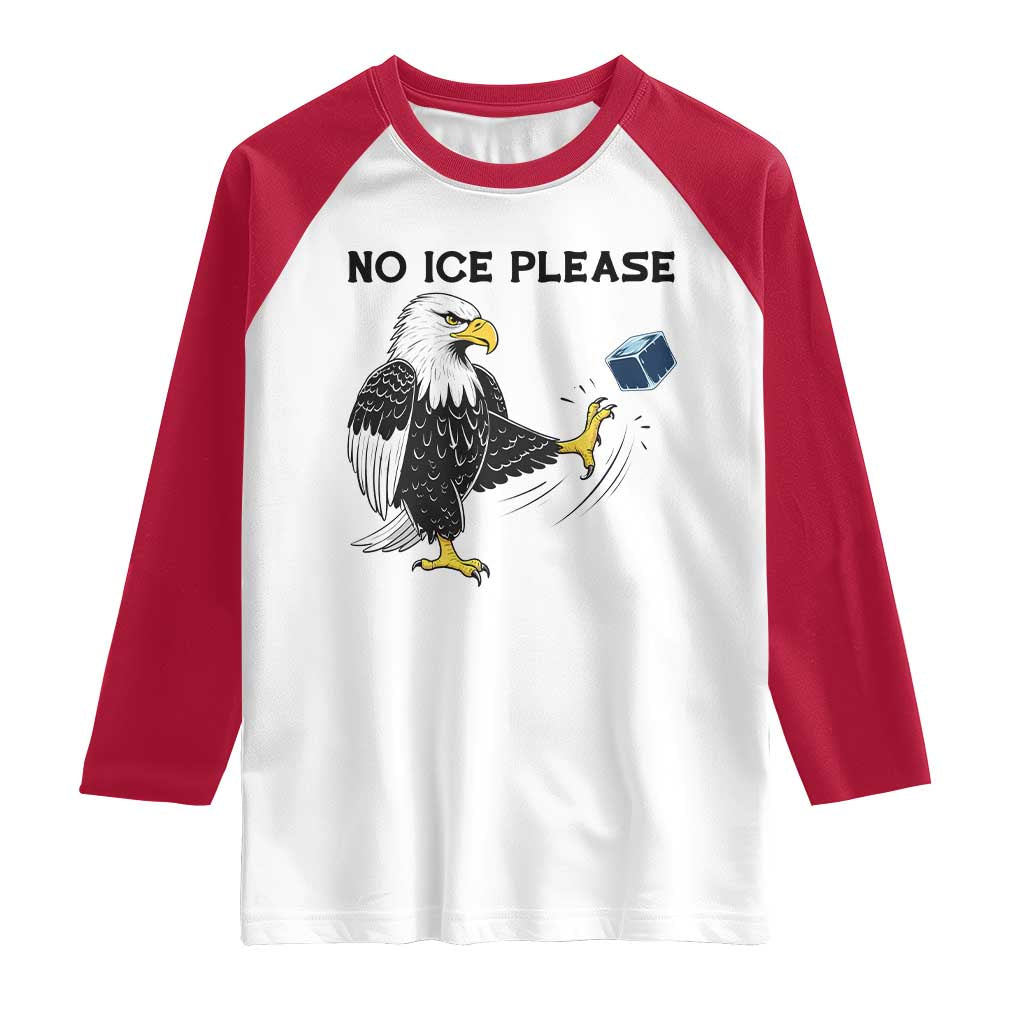 American Eagle No Ice Please Raglan Shirt Minneapolis Support Gift