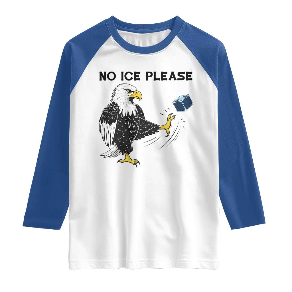 American Eagle No Ice Please Raglan Shirt Minneapolis Support Gift