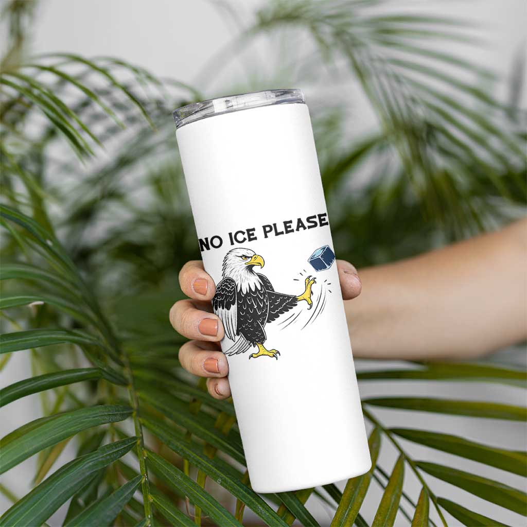 American Eagle No Ice Please Skinny Tumbler Minneapolis Support Gift