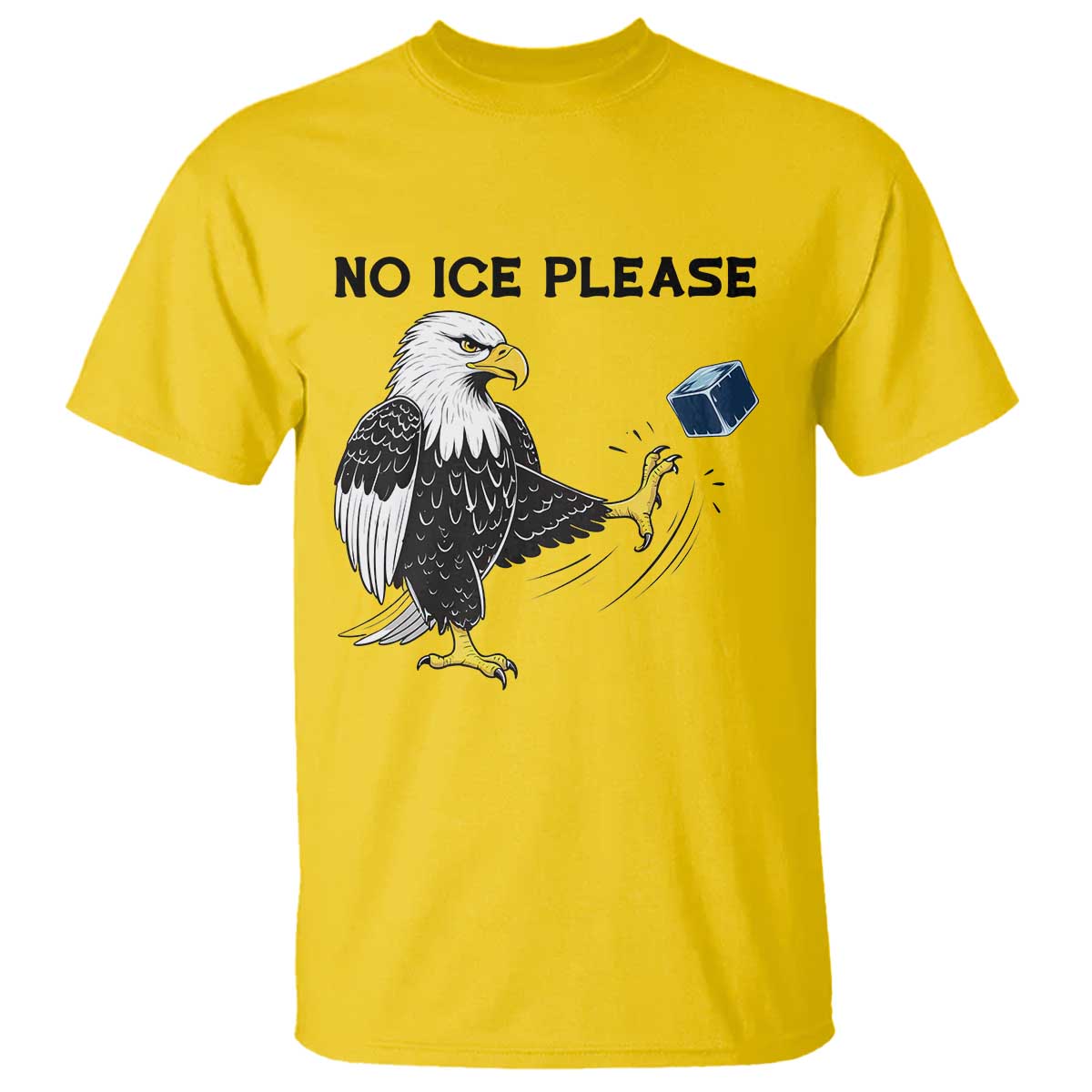 American Eagle No Ice Please T Shirt Minneapolis Support Gift