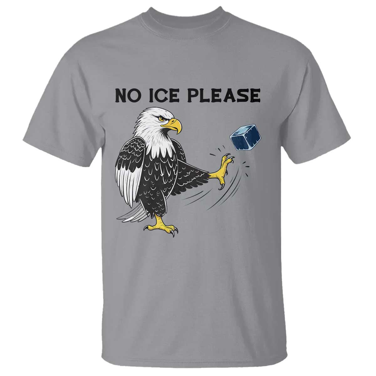 American Eagle No Ice Please T Shirt Minneapolis Support Gift