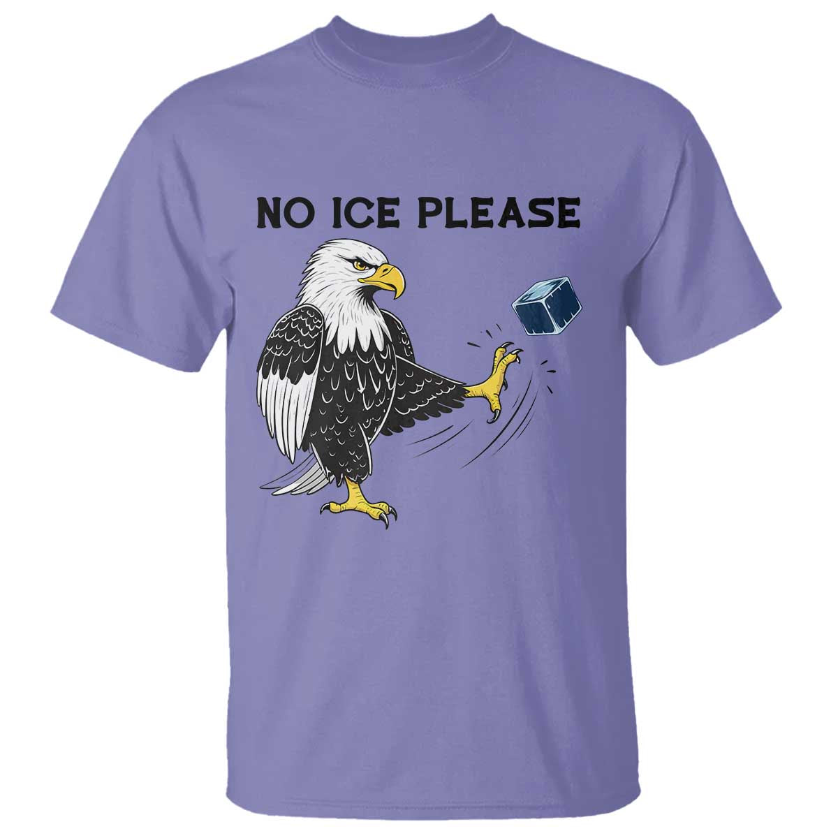 American Eagle No Ice Please T Shirt Minneapolis Support Gift