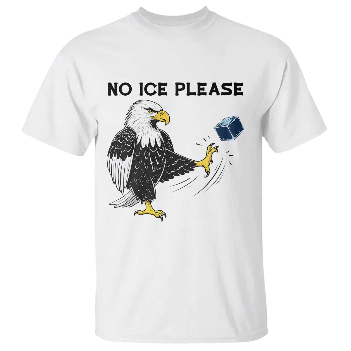 American Eagle No Ice Please T Shirt Minneapolis Support Gift